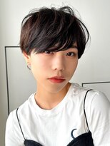 オーバーヘアー 垂水店(over hair) 【La fith】マッシュショート×シアーブラック