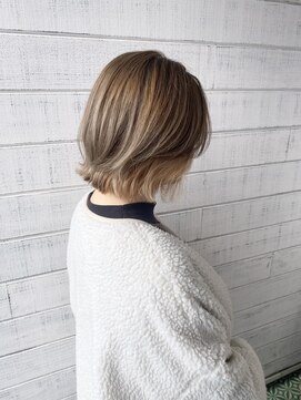 リムアズール 郡山店(Rim Azur) レイヤーボブ＆インナーカラー