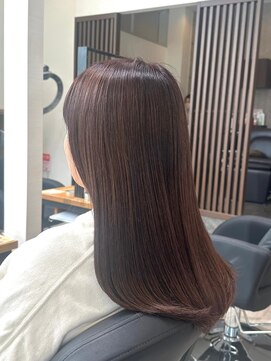 アトリエコア(Atelier Coa) ミルクティーベージュカラーくびれヘアグレージュカラー韓国