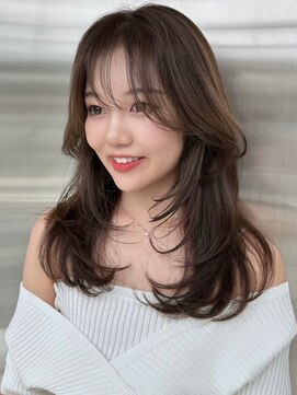 レディアル 渋谷(REDEAL) ワンホンヘア/韓国ヘア/ウルフ/前髪[レイヤーカット/渋谷]