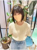 ◎大人気!王道まとまるボブ!暗髪艶髪