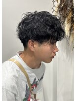 ネクストフォーヘアー(NEXT for hair) 波巻きパーマ　ニュアンスパーマ　メンズマッシュ