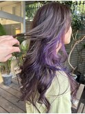 【hair salon W】インナーカラー
