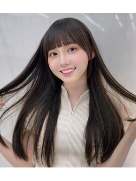 コア 銀座(COA) 小顔レイヤー　前髪顔周り　髪質改善縮毛