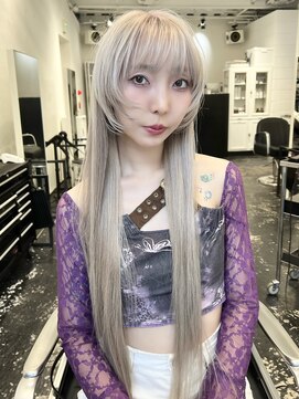 ココ 本八幡(KOKO) #黒髪#小顔#クラゲヘアー#オリーブグレー#ココアベージュ#美髪