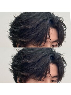 バース バイ ハピネス(BIRTH by happiness) ツイストスパイラルパーマツイストパーマメンズマッシュパーマ