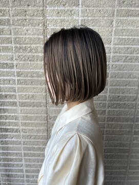 クイントネオリーブ 自由が丘正面口店(quint:neolive) 似合わせカット/メルティカラー/大人ボブ/自由が丘