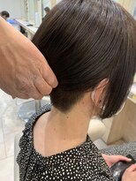 アッシュ 仙川店(Ash)&nbsp;ショートヘアショートボブ丸みショート刈り上げ女子30代40代50代