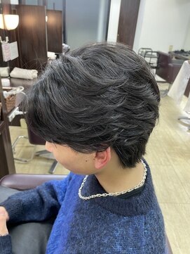 松本平太郎美容室 大宮店 フェザーパーマ/30代40代50代60代