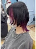 アンブレラカラー【山口市美容室】【山口市ウルフ】