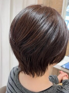 レゴヘアー(Lego Hair) ツヤカラー/チョコレートブラウン/前下がりショート