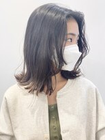 モリオフロムロンドン 松戸店(Morio from London) 【モリオ松戸 石山】黒髪ミディアムレイヤーフェイスレイヤー