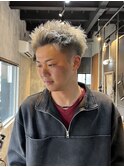 ハイトーンスパイキーショートメンズスパイラル