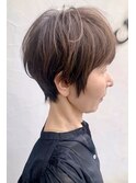 マニッシュショートエレガント白髪染め