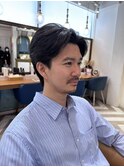 スパイキーショートニュアンスパーマスペインカールメンズ北千住