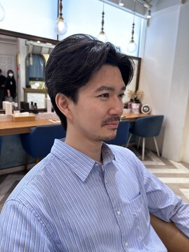 ロンドアベニール 北千住(Lond avenir) スパイキーショートニュアンスパーマスペインカールメンズ北千住