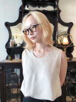 ウル(U’ru)&nbsp;ボブ×ブロンド