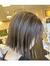 似合わせカット+オーガニックカラー+毛髪補修剤+頭皮ケア"ナノゼロ"