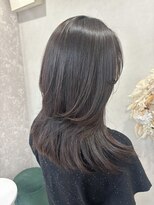 ハイバレーヘアーメゾン(HIGH VALLEY HAIRMAISON) ロングレイヤーウルフレイヤー顔まわりレイヤー岡山南中央町