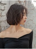 ふんわりボブ20代/30代/40代/庭瀬