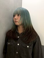 アース 高円寺店(HAIR & MAKE EARTH)&nbsp;ミント×ブラウン♪