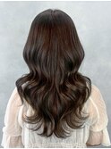 ロング似合わせカット韓国ヘア顔周りレイヤー_ba564081