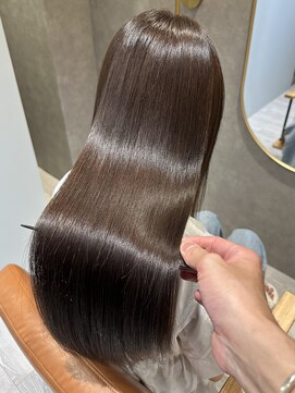 ナル 新宿(nalu) nalu新宿/髪質改善/縮毛矯正/METEO/透明感/インナーカラー/新宿