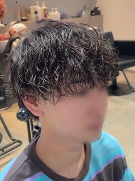 ゴールドシブヤ(GOALD SHIBUYA) 【リアルお客様スタイル】刈り上げツイスパマッシュ