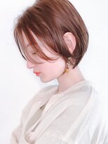 セイドット オモテサンドウ(Say. omotesando)&nbsp;Say.レイヤーショートショートボブブリーチモーヴピンク韓国風