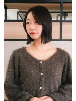 シー(thee) 切りっぱなしボブ