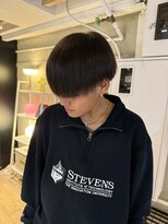 マジコ メンズカット 原宿店(magico)&nbsp;マッシュ/ブラウン/ベージュカラー/ブリーチ/ダブルカラー/原宿