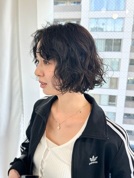 ワク(WAKU) 【WAKU】ボブパーマ/前髪パーマ