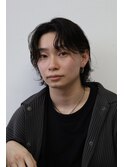 メンズパーマ　ニュアンスパーマ　ウルフ　シャドウパーマ