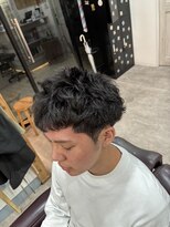 スウェル 押上店(Swell)&nbsp;サーフカール/スパイキーショート/ブルーブラック/眉毛/錦糸町駅