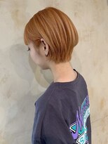 ルチア ヘア フィル 天王寺店(Lucia hair fill)&nbsp;ショート/ブリーチ/オレンジ
