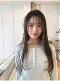 美髪の春ロングスタイル　サエキ