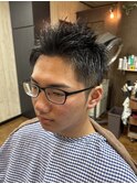 スパイキーアップバングショート！