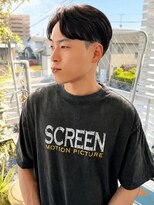 ユイマァルスロウ 岡山(YUIMARLSLOW) 岡山メンズサロン20代30代40代刈り上げセンターパート