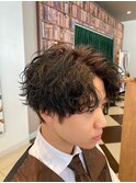 無造作スパイラルマッシュ