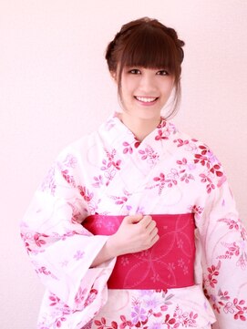 レガーミ(Legami) 編込みアップスタイル ～浴衣～