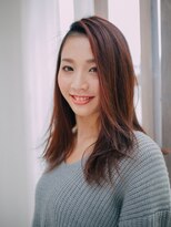 美容室チック 大島店(chic)&nbsp;憧れ☆風になびくストレート【大島】