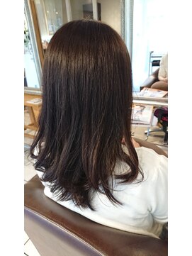 ウィービーパセリ atre川越店(WE BE PARSLEY) ダークトーンに ナチュラルパーマスタイル♪