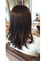 ウィービーパセリ atre川越店(WE BE PARSLEY) ダークトーンに ナチュラルパーマスタイル♪
