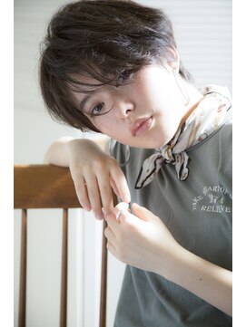 ガーランド (Garland) [Garland/表参道]☆似合わせカットエアリー透け感ショート☆