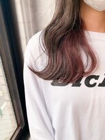 ジーナ 博多(Zina)&nbsp;【Zina福井崇洋】イメチェン/インナーカラーピンク/20代30代40代