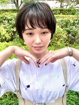 サンクス 品川港南(THK.)&nbsp;【THK.品川】マッシュショート　×　暗髪