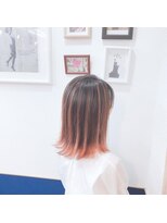 ヘアースタジオ ハーフバック 高尾店(HAIR STUDIO HALF BACKS×１/2) ピンクバレイヤージュ