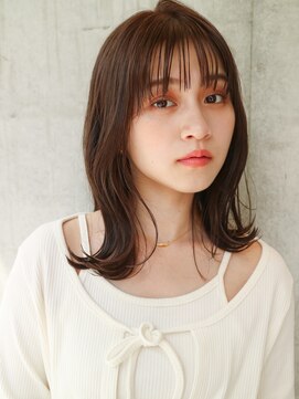 ダヴィン 中目黒(DaVin) 【DaVin中目黒】大人可愛いミディアム ココアブラウン