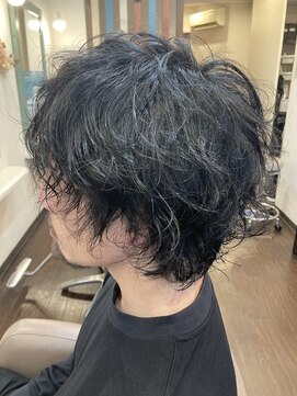 ミュウ(Private hair salon Miu) ウルフパーマ【ゆるめスパイラル】