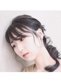 お呼ばれダウンアレンジ
